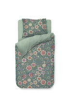 Load image into Gallery viewer, Viva las Flores Duvet Cover Green