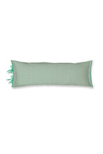 Load image into Gallery viewer, Viva las Flores long cushion green