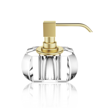 Load image into Gallery viewer, Soap dispenser Kristall Gold
