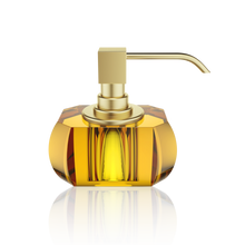 Load image into Gallery viewer, Soap dispenser Kristall Gold