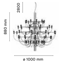 Carregar imagem no visualizador da galeria, Chandelier 2097