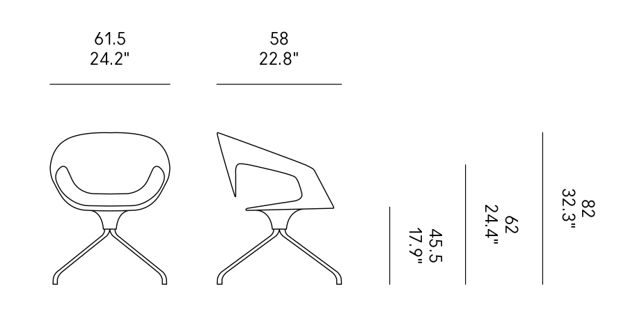 Vad swivel&leather