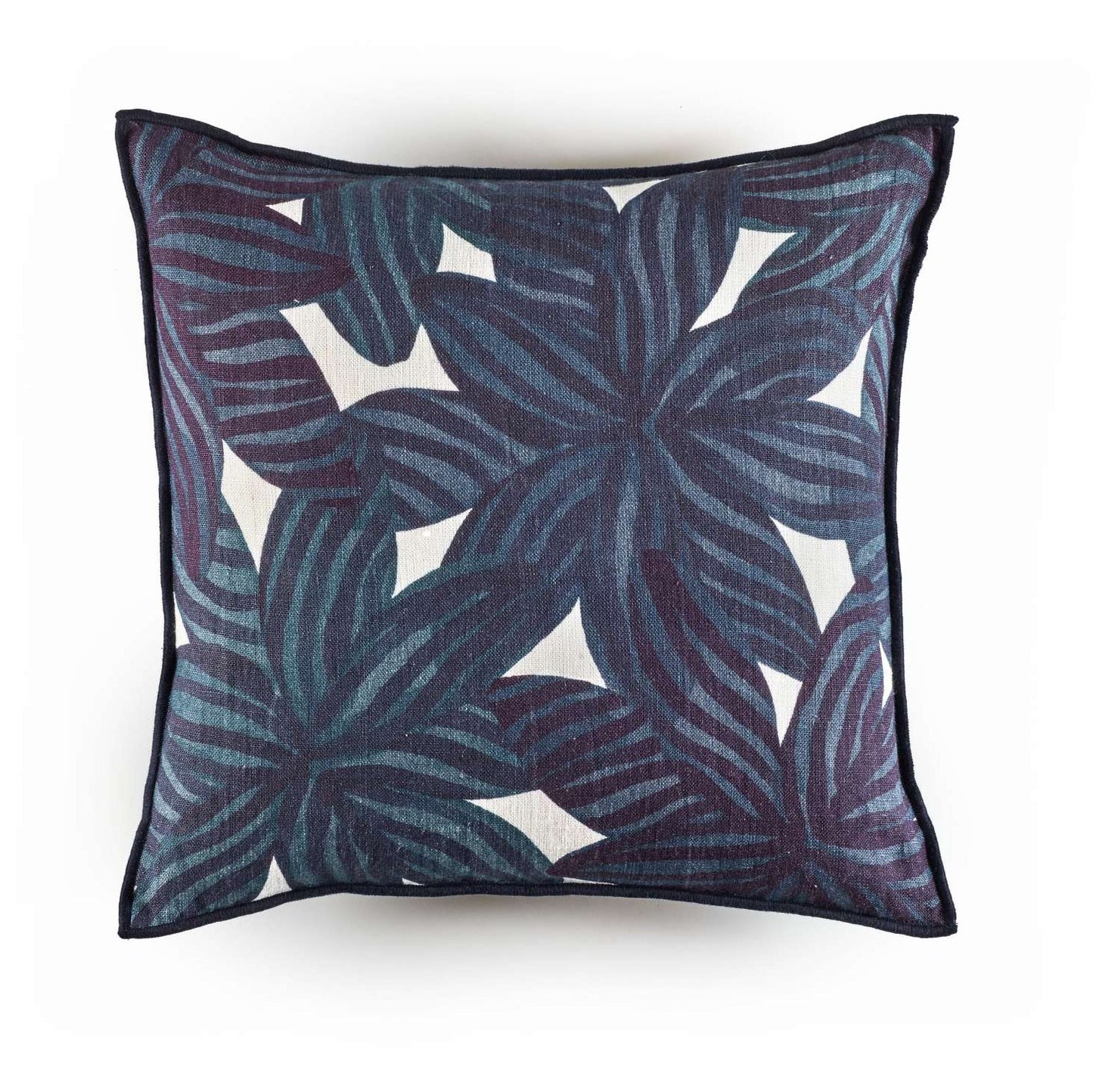 Tropical cushion - blue