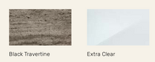 Load image into Gallery viewer, Data low black travertine