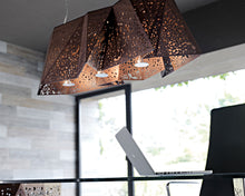 Carregar imagem no visualizador da galeria, Plywood chandelier
