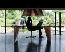 Carregar imagem no visualizador da galeria, Plywood chandelier