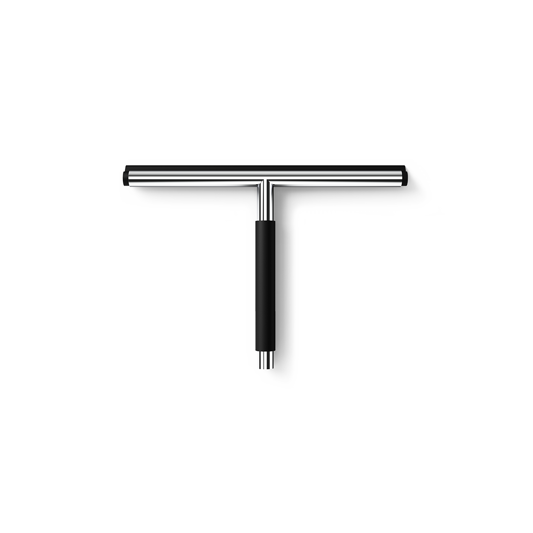 Shower Wiper Clear - Stainless