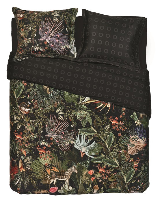 Menagerie of Extinct Animals Duvet Cover Set Raven