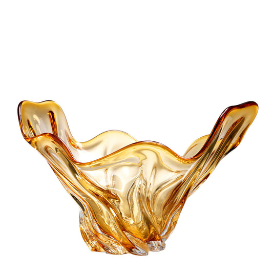 Bowl Ace | Hand blown glass - Yellow