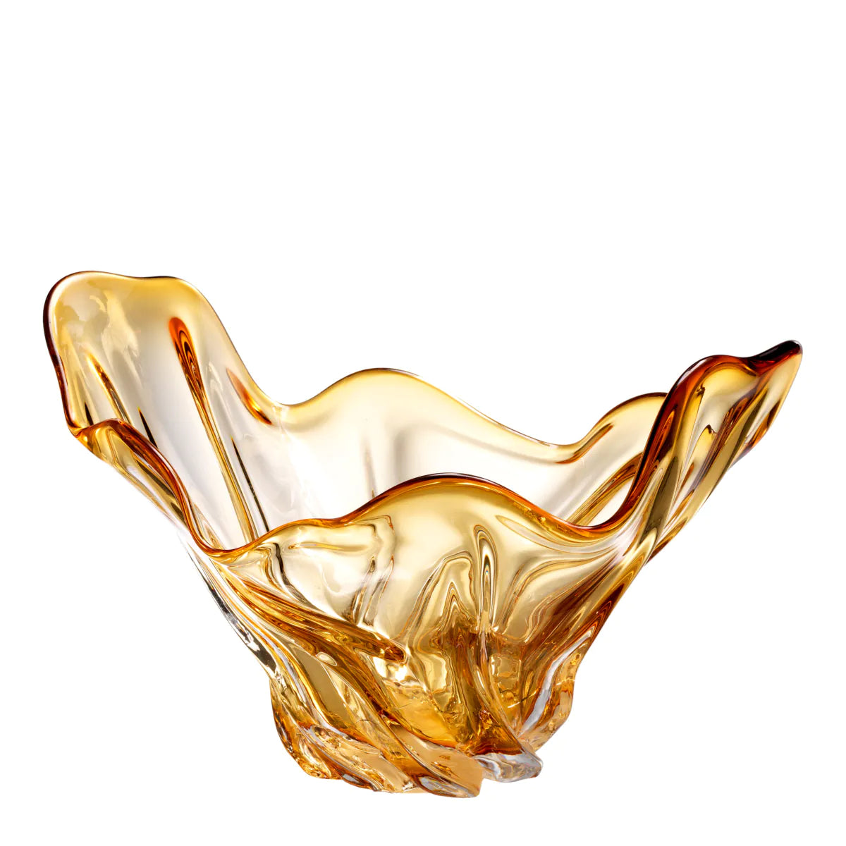 Bowl Ace | Hand blown glass - Yellow