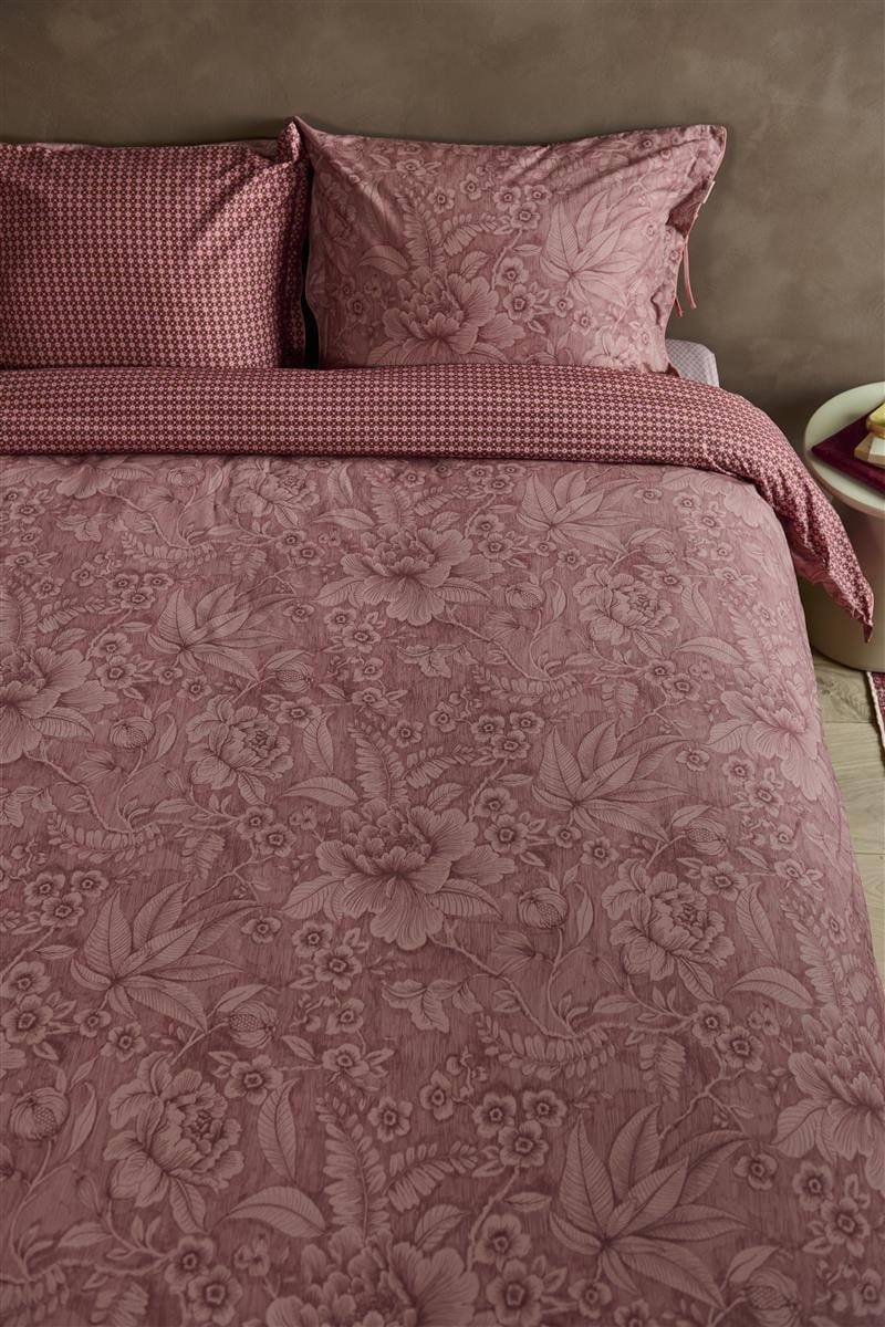 PIP Il Mosaico Dark Red Duvet Cover