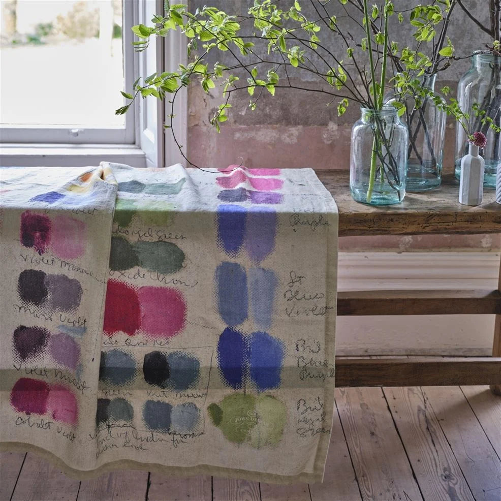 Mixed Tones Canvas Throw