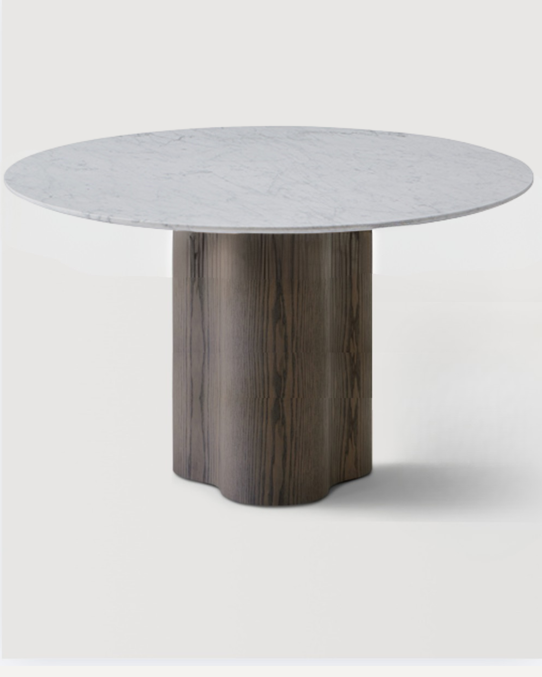 Stella  Dining Table ø 120 - Ash and Oak  (base)