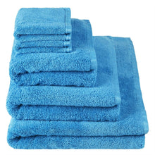 Load image into Gallery viewer, Loweswater Cobalt Organic Cotton Towels
