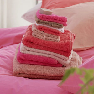 Loweswater Fuchsia Organic Cotton Towels