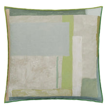 Load image into Gallery viewer, Celadon Vase Celadon Cotton Cushion
