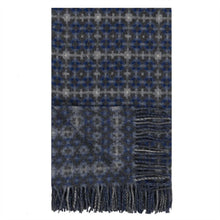 Carregar imagem no visualizador da galeria, Pembroke Cobalt Merino Wool Throw
