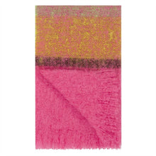 Load image into Gallery viewer, Mikome Fuchsia Mohair Throw
