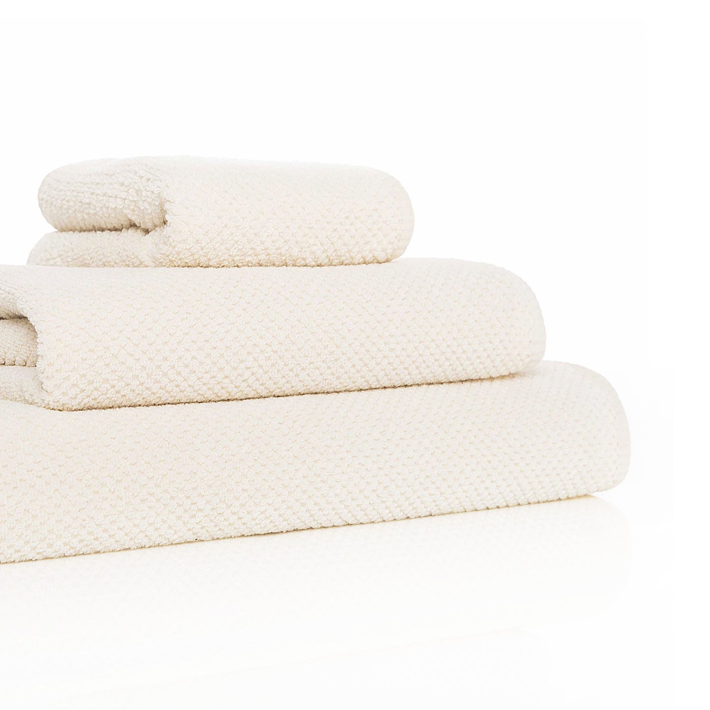 Bee Waffle Towels - natural