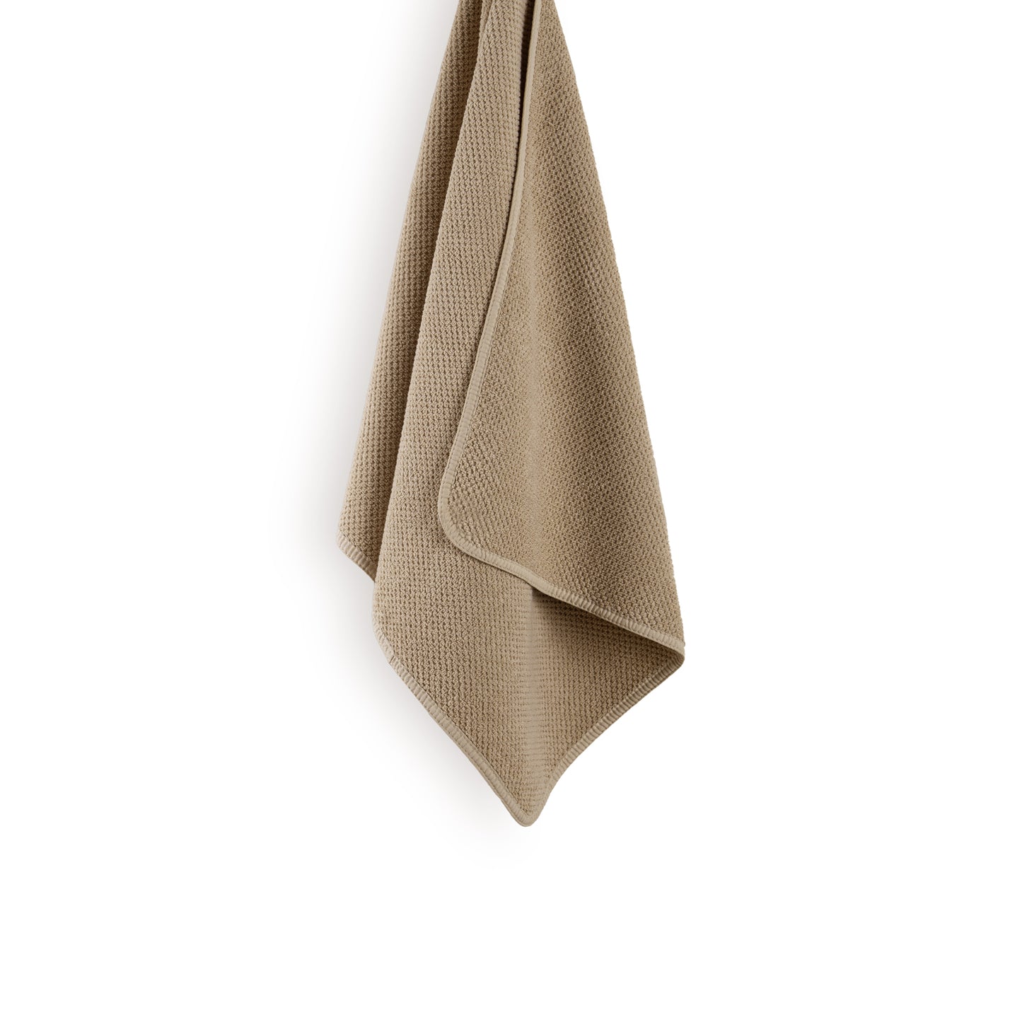 Bee Waffle Towels - stone