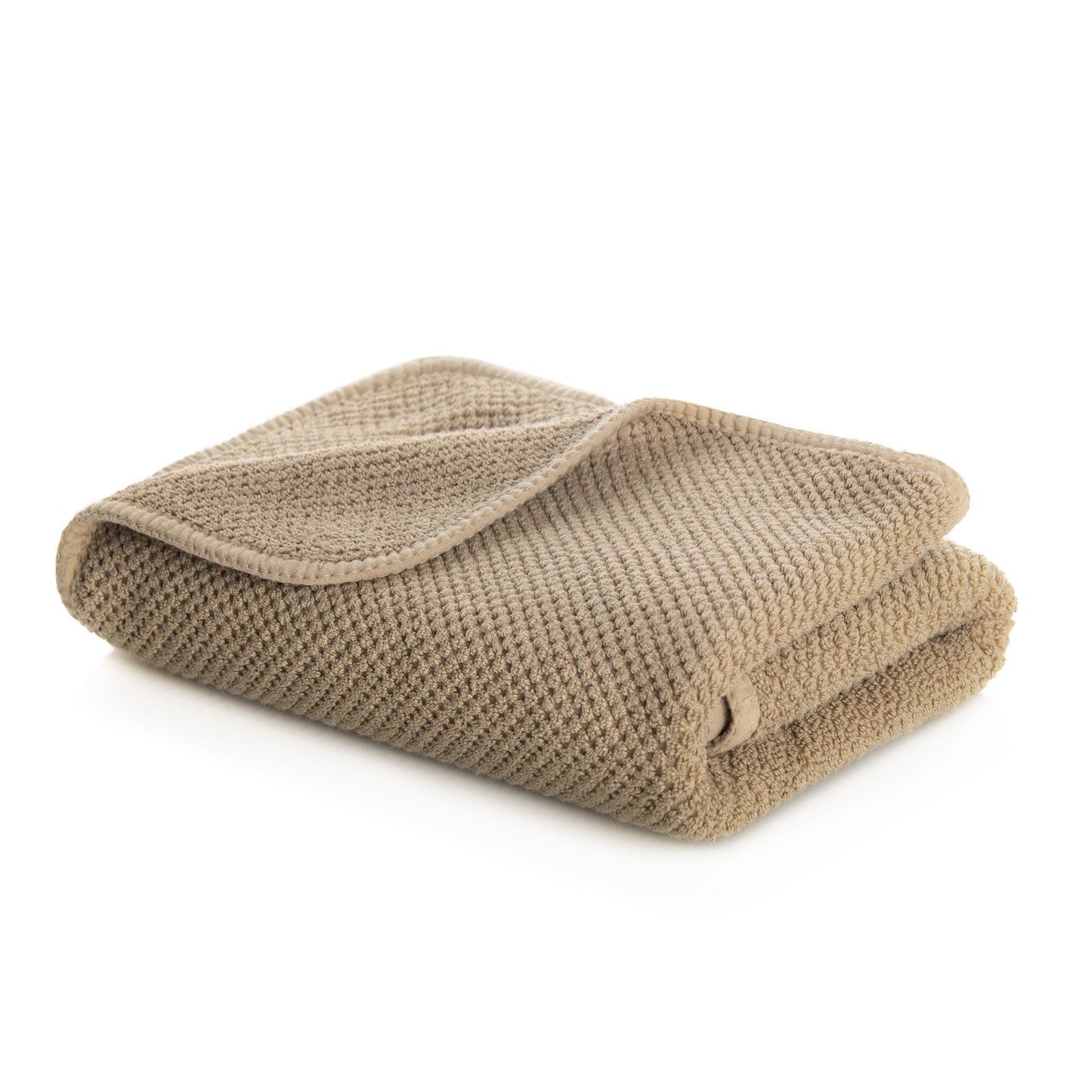 Bee Waffle Towels - stone