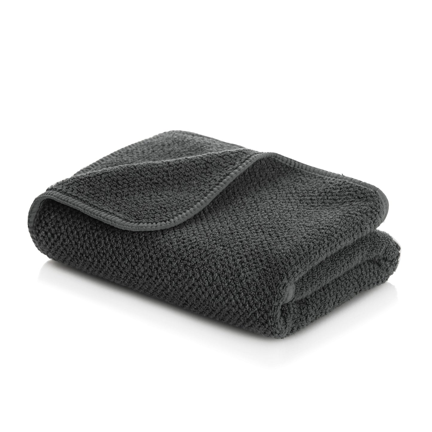 Bee Waffle Towels - storm