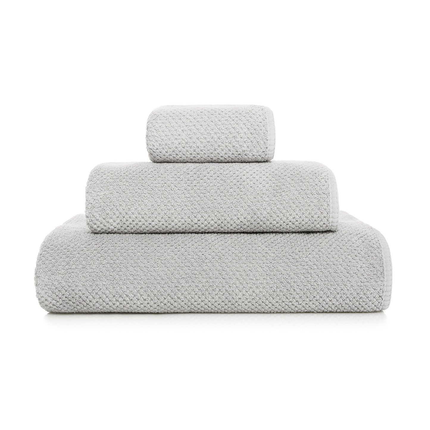 Bee Waffle Towels - silver