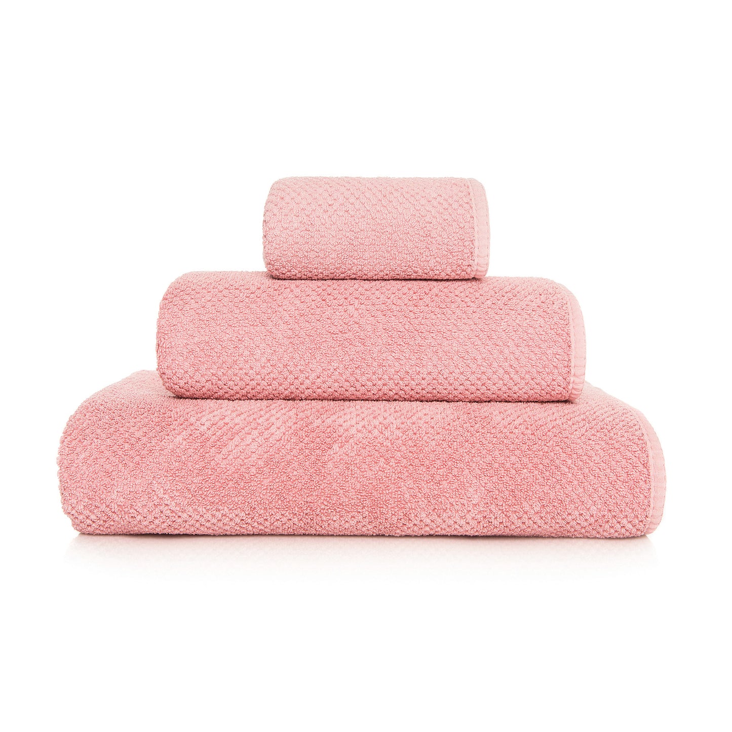 Bee Waffle Towels - blush