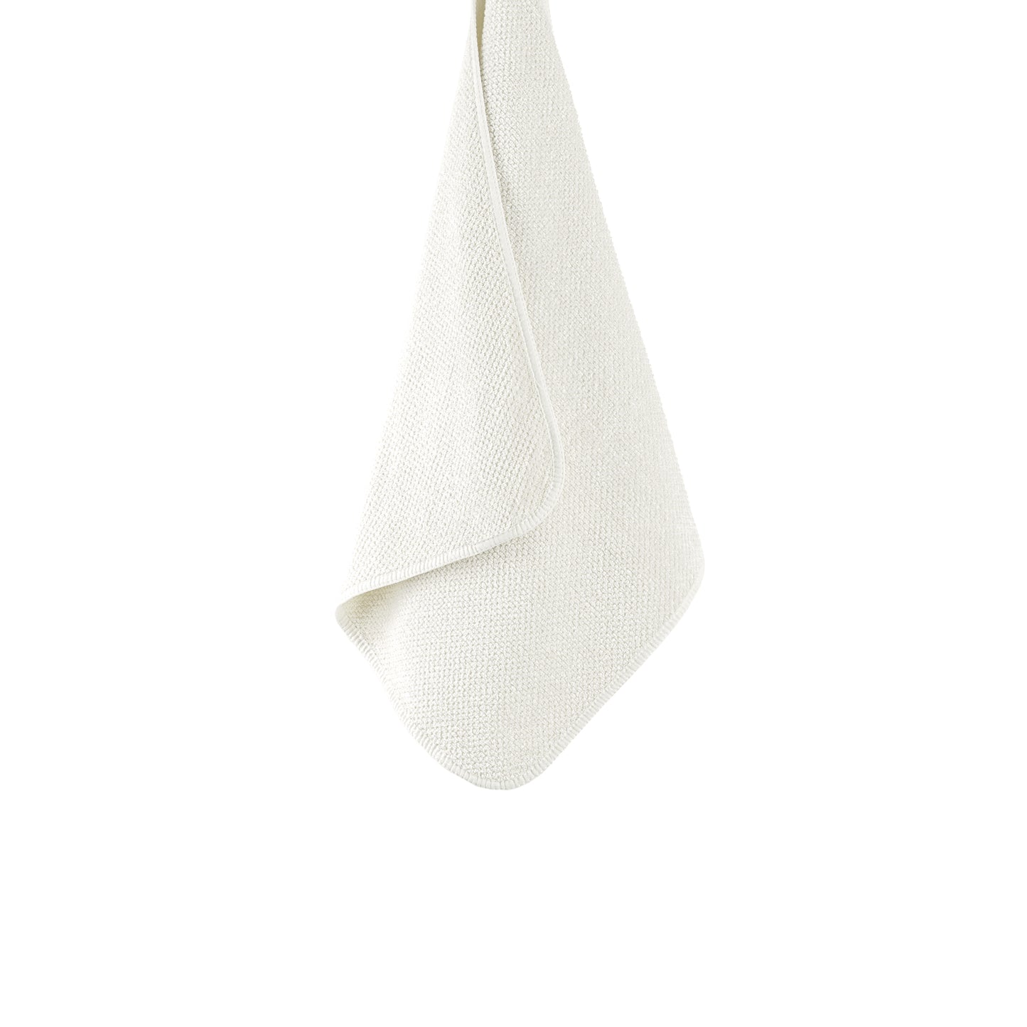 Bee Waffle Towels - snow