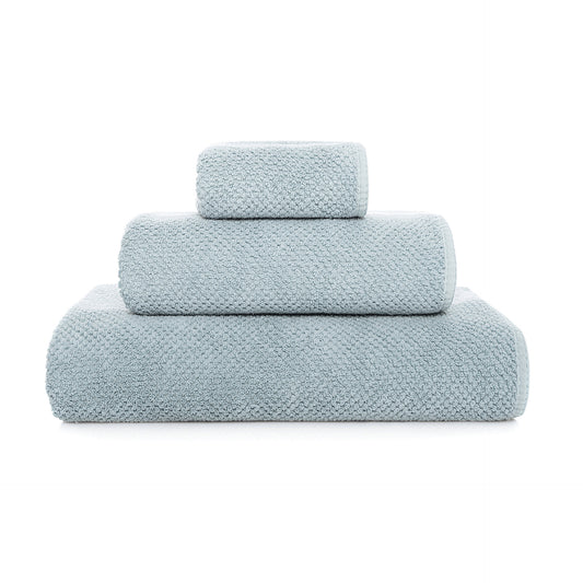 Bee Waffle Towels - sea mist