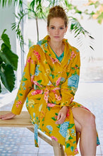 Load image into Gallery viewer, Good Evening Yellow Bathrobe
