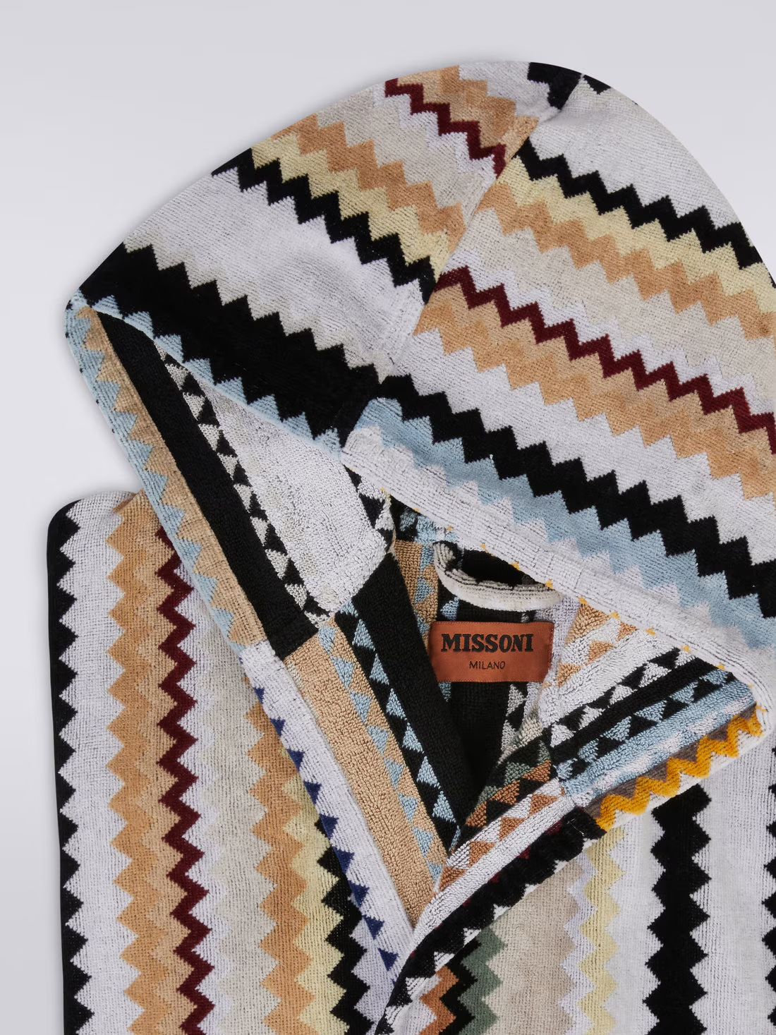 Long Curt Chevron bathrobe