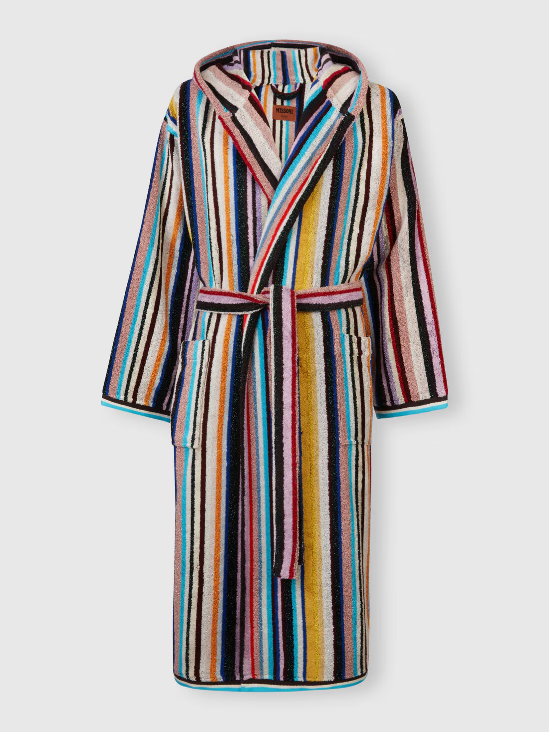Chandler bathrobe with lurex
