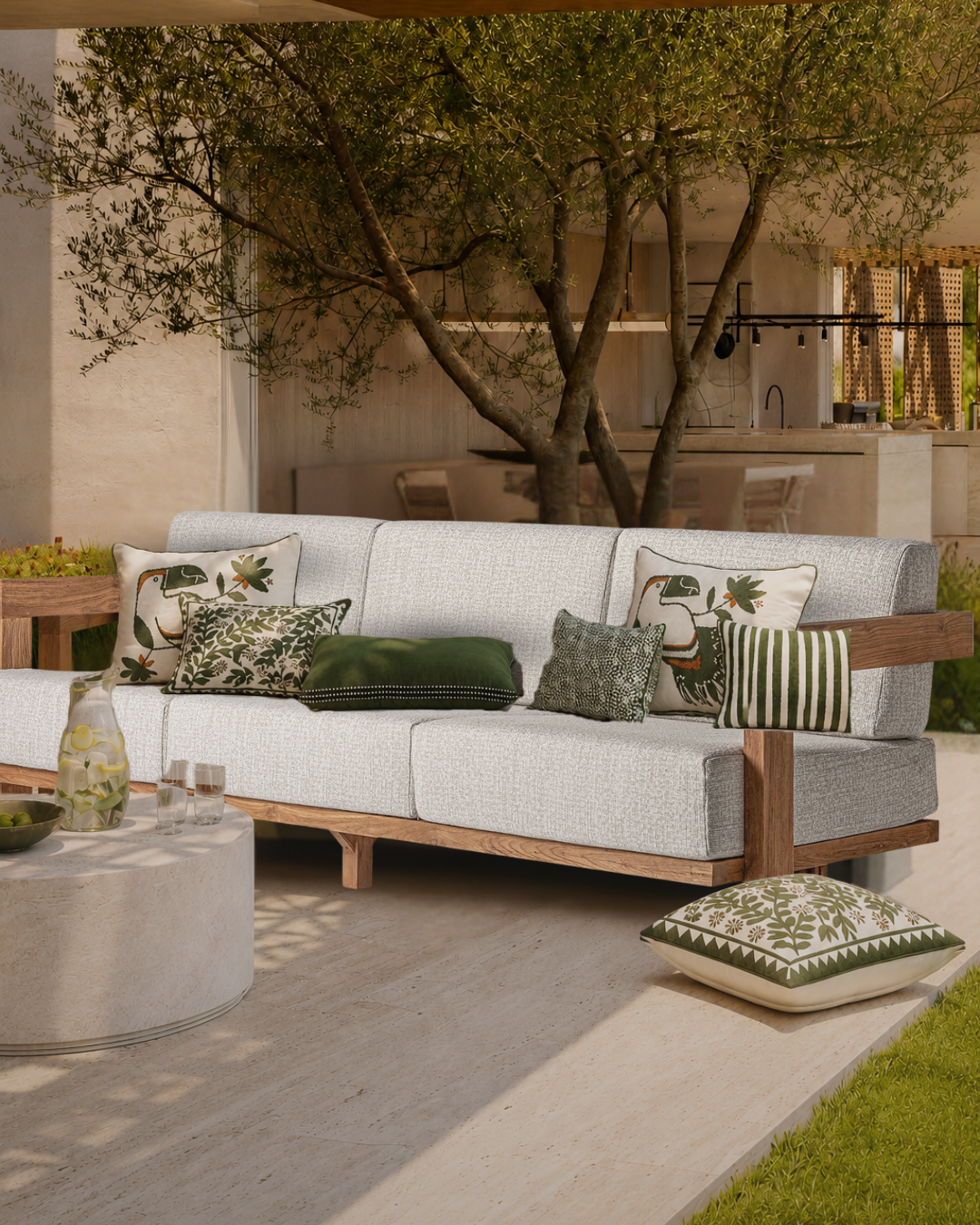 Testa Outdoor Sofa  (3 seats)