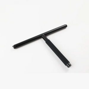 Shower Wiper Clear - Matt Black