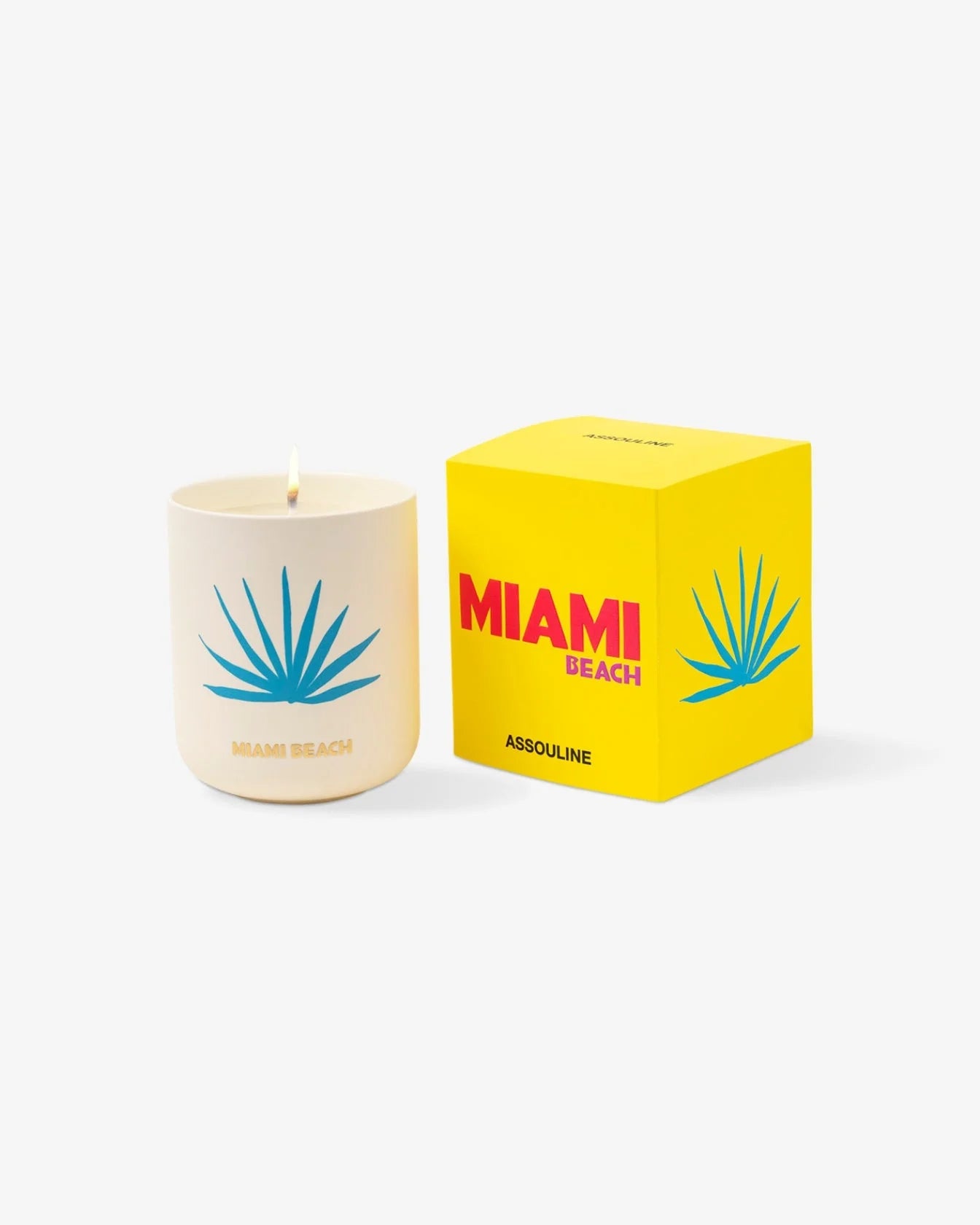 Miami Beach Book & Travel From Home Scented Candle