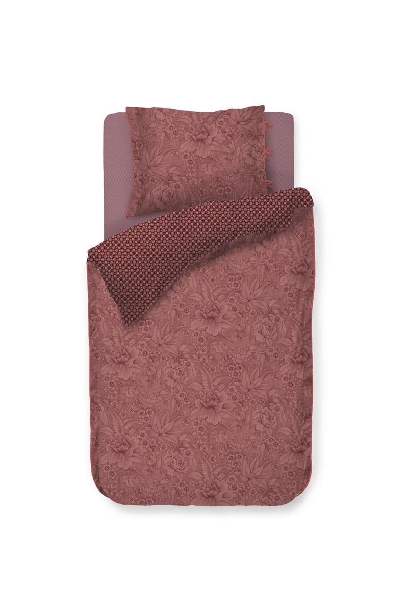 PIP Il Mosaico Dark Red Duvet Cover