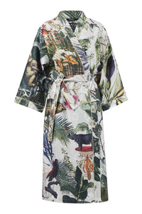 Ivory Menagerie of Extinct Animals Kimono