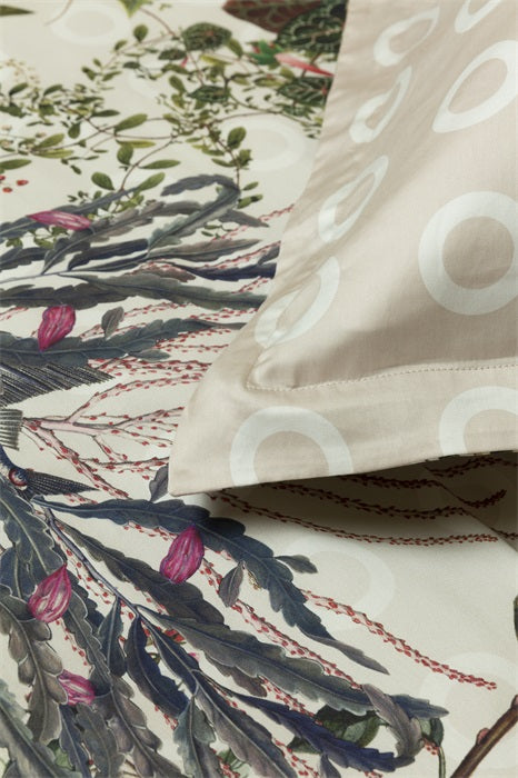 Menagerie of Extinct Animals Duvet Cover Set Ivory