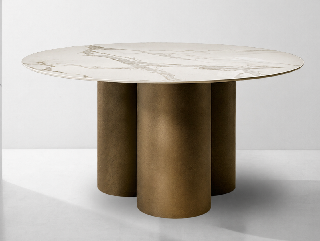 Raki Round Tree Dining Table