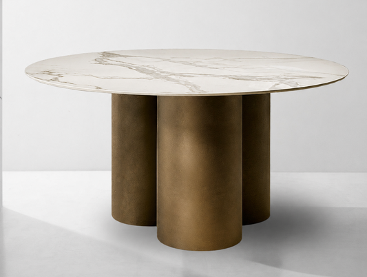 Raki Round Tree Dining Table