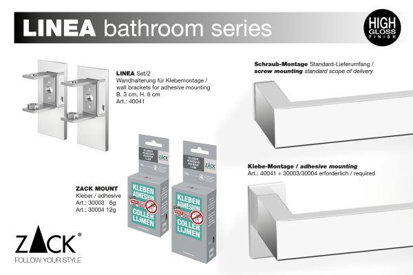 Linea - toilet paper holder