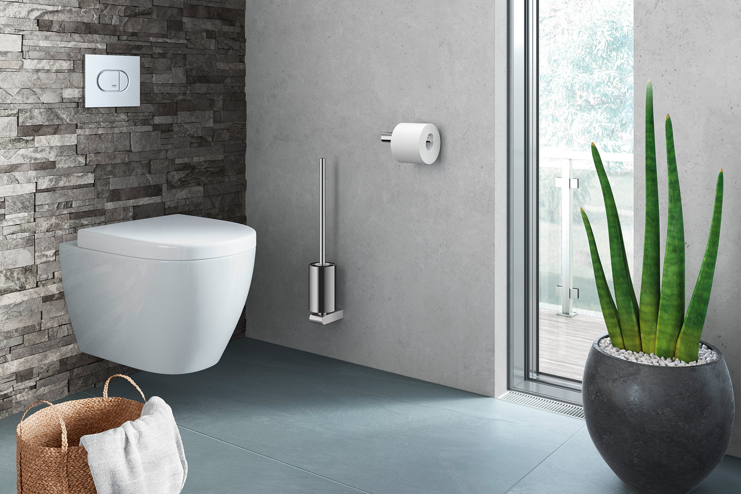 Atore - toilet brush wall