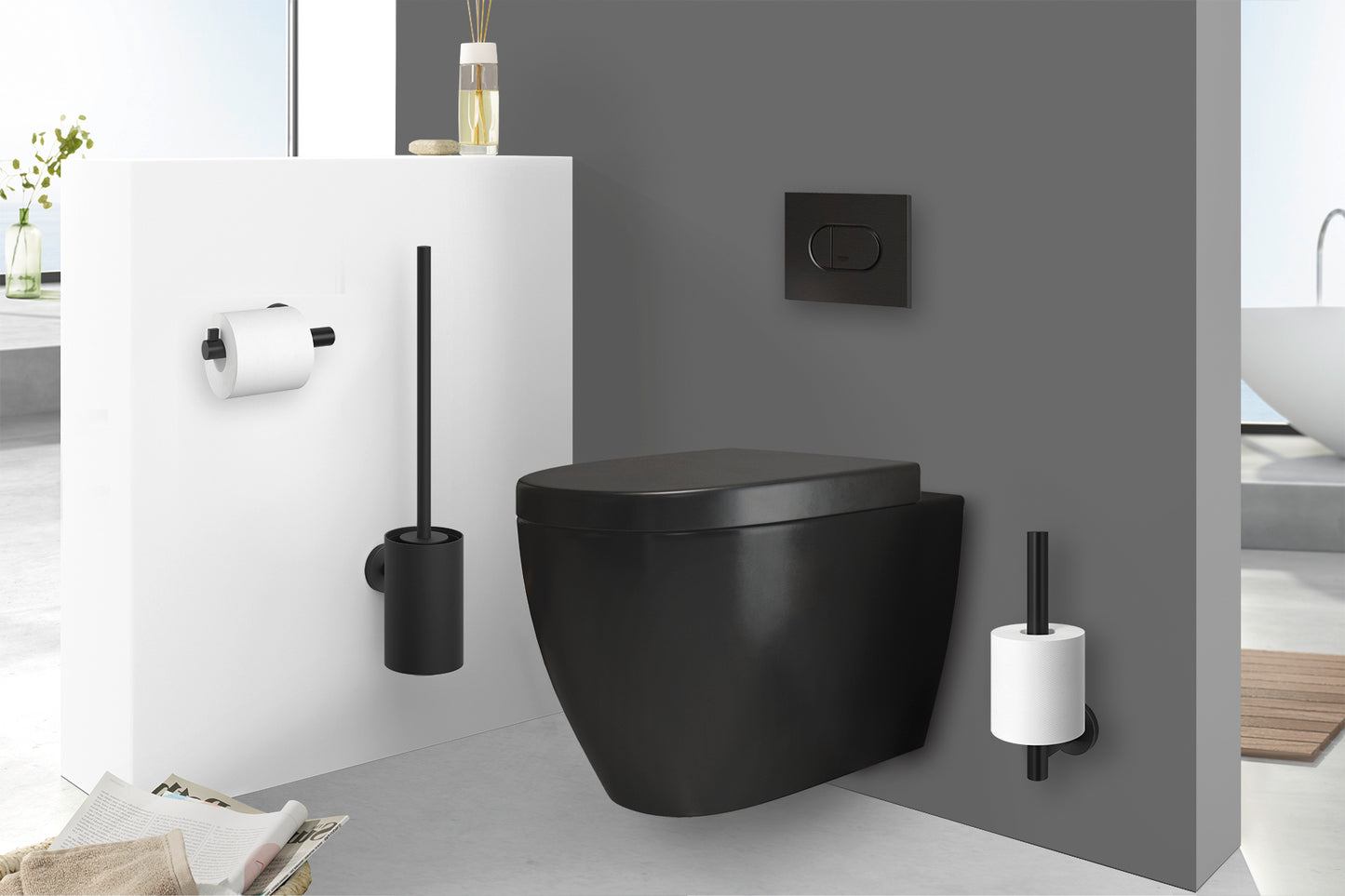 Scala - toilet brush - black