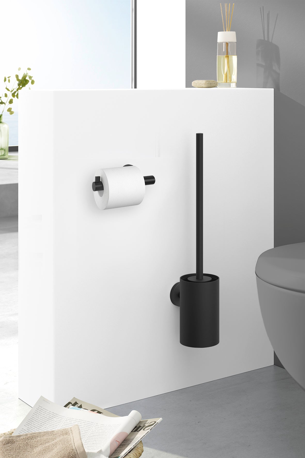 Scala - toilet brush - black