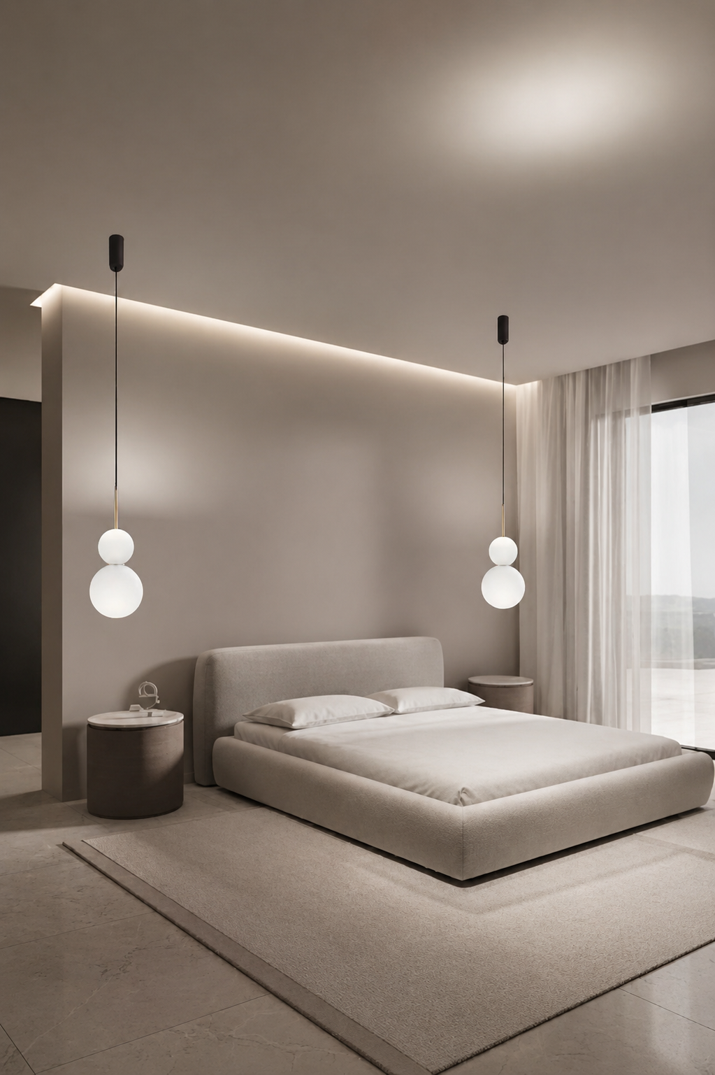 Opium Suspension transparent lamp
