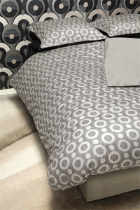 Umbrella Squid Duvet Cover Set Silver