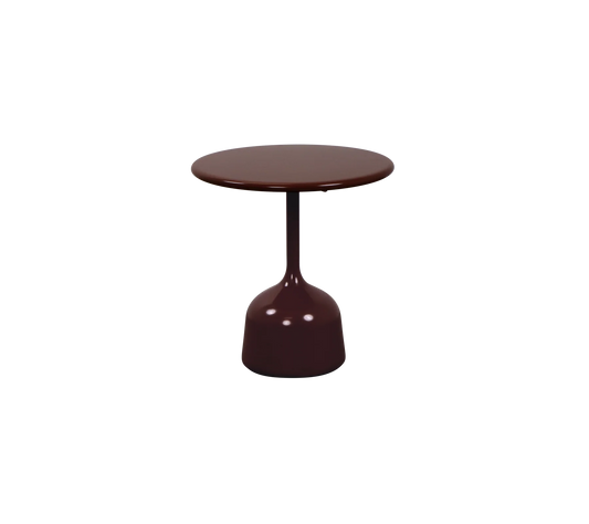 Glaze coffee table small - aluminium
