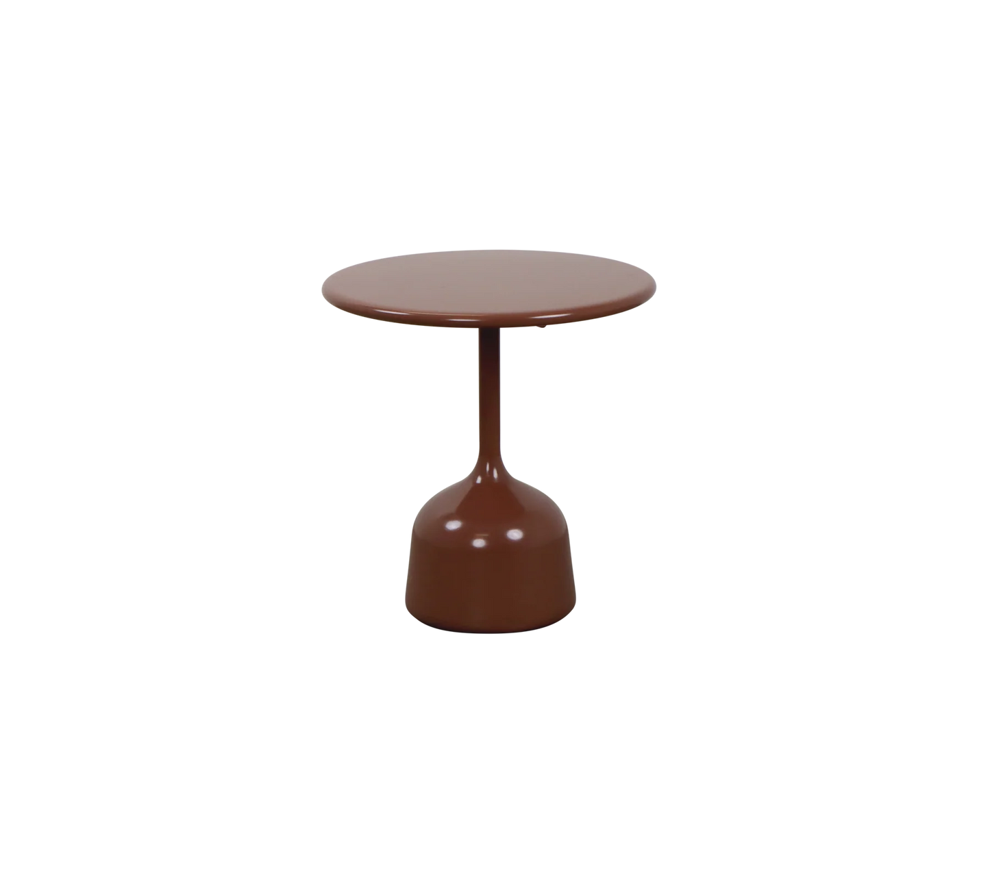 Glaze coffee table small - aluminium
