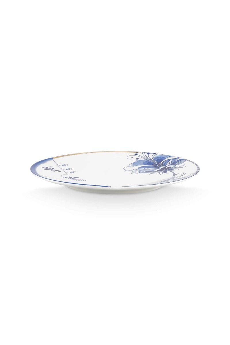 Dinner Plate Pip & The Blue Bird - White 30 cm (Set 4 Pieces)
